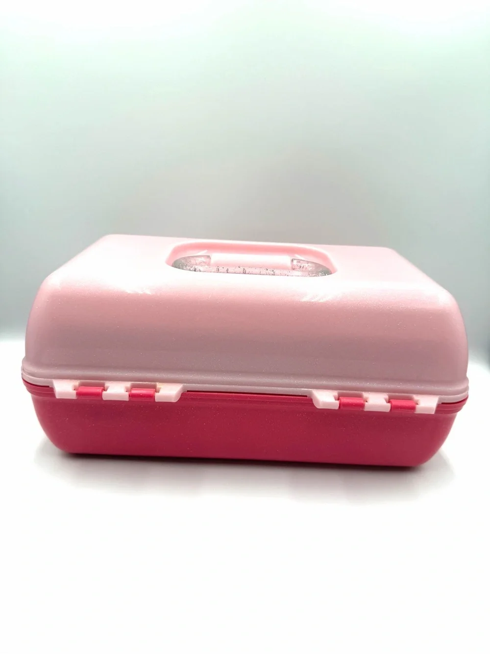 Ulta Beauty x Caboodles Pink Glitter Makeup Train Case Organizer
